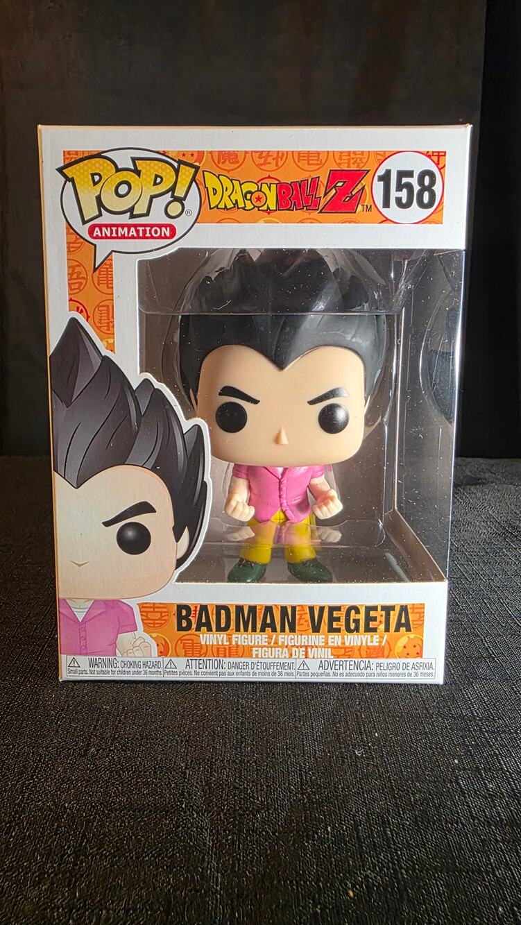 Funko Pop! Dragon Ball Z Badman Vegeta #158 with Box